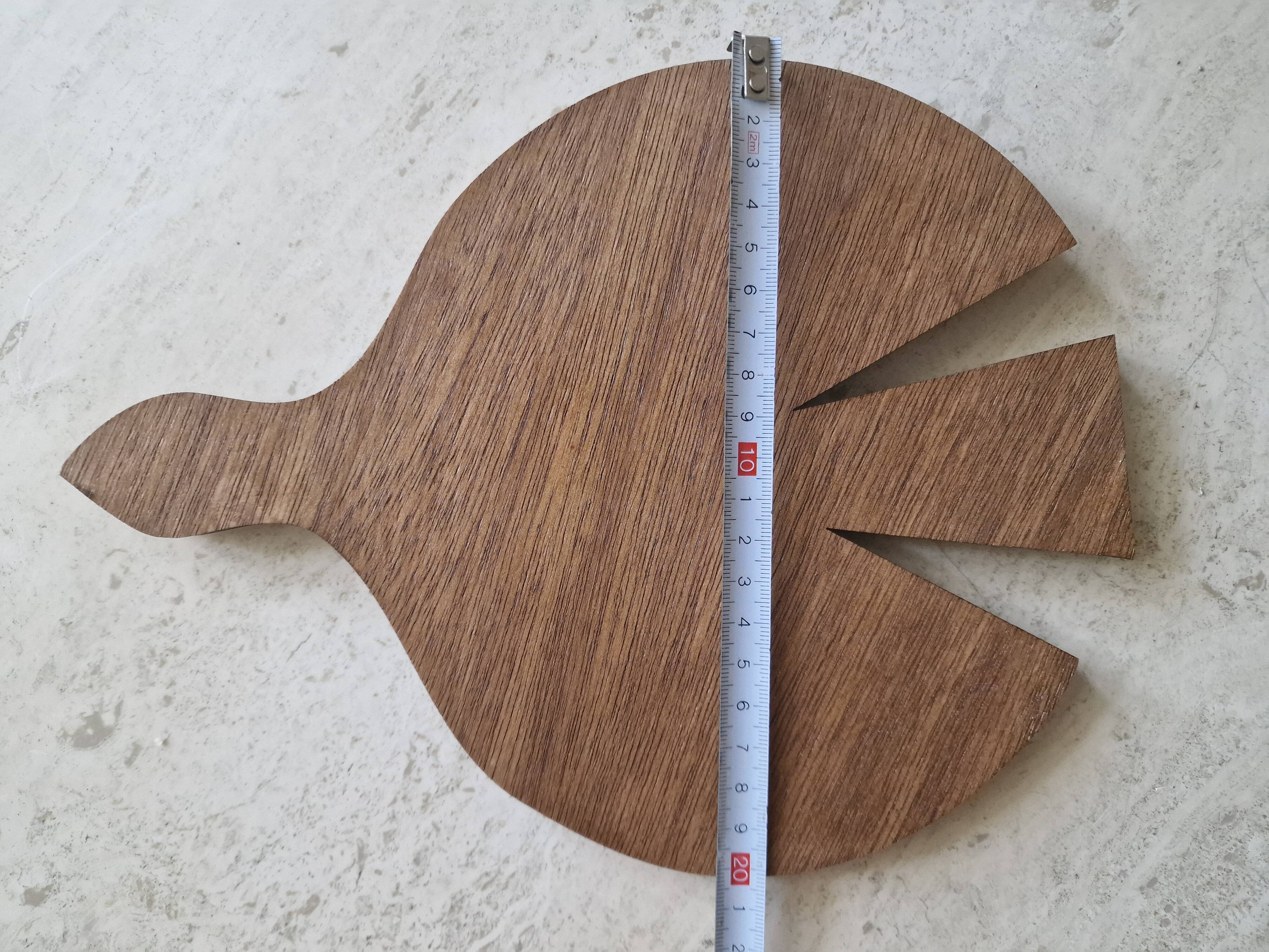 Wooden bird trio for wall decoration