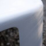 Large square coffee table "Amanta" by Mario Bellini