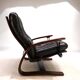 Westnofa The Panter leather lounge chair by Arnt Lande, 1970s