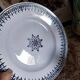 Old flat plates made of ironstone