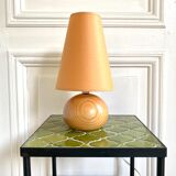 Wooden ball lamp