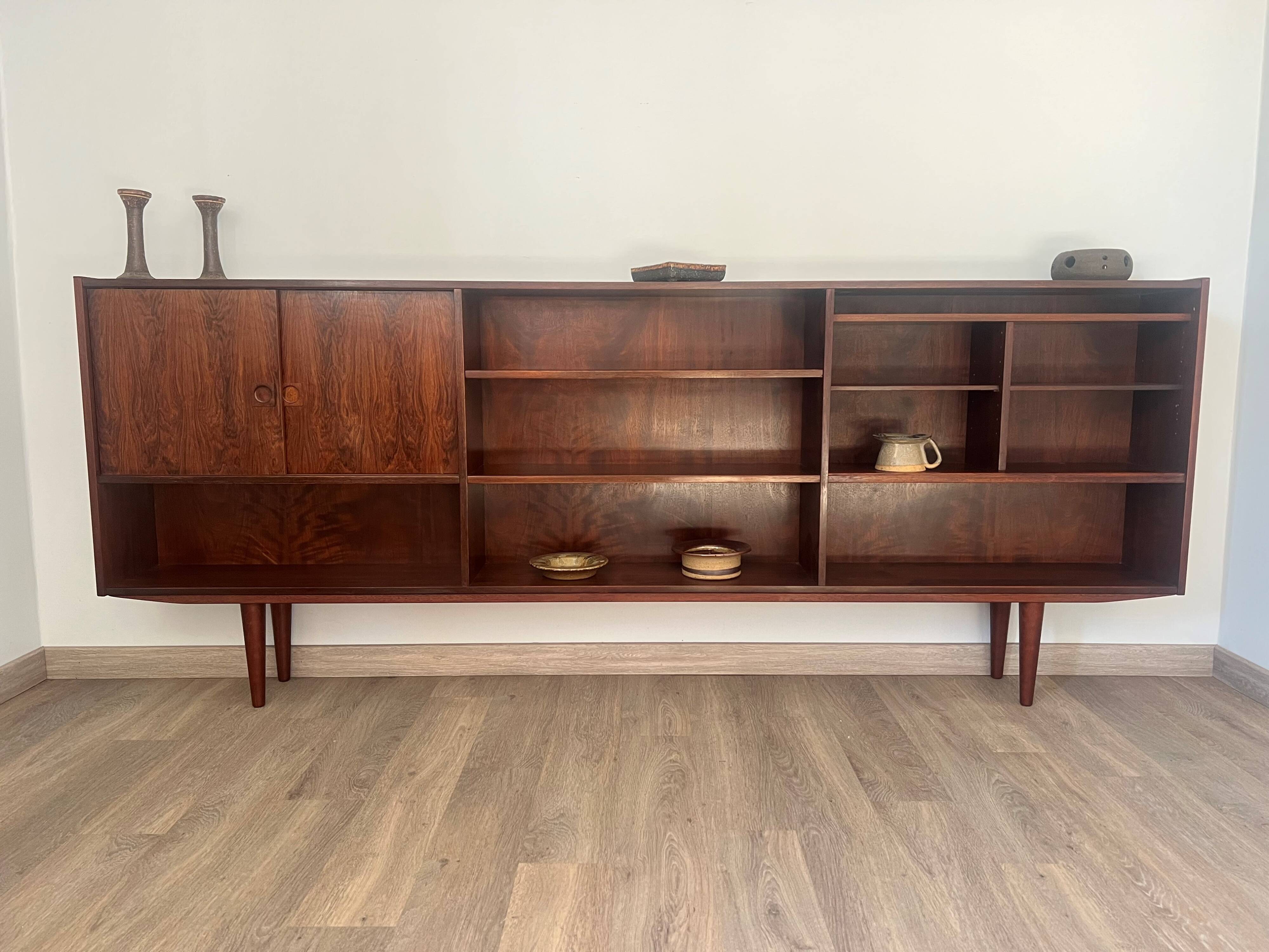 Danish enfilade in Rio rosewood from the 1950s.