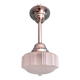 Art Deco glass pendant, 1920s-30s