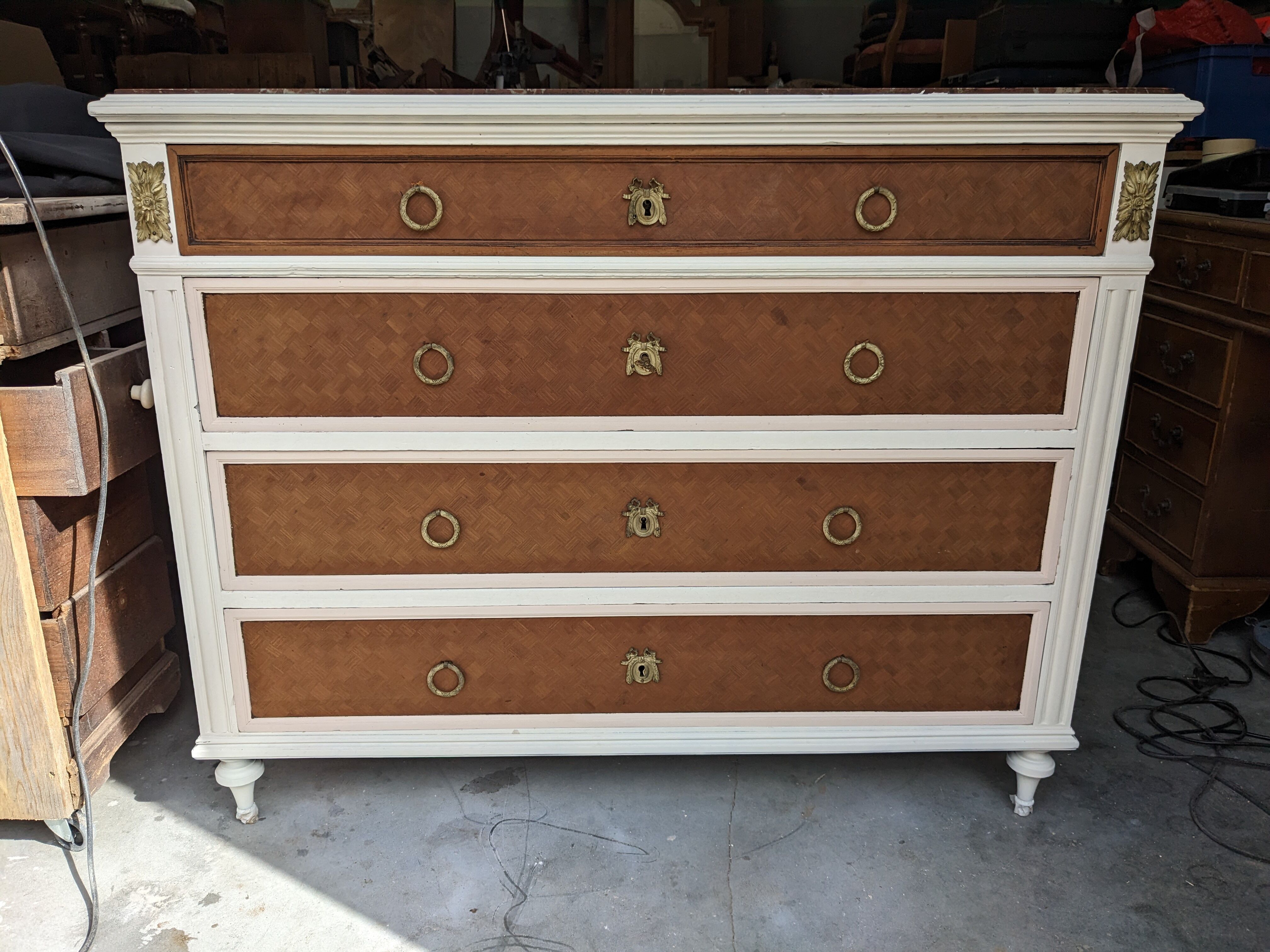 Commode de toilette second empire