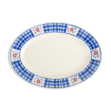 Oval flat K&G Lunéville model Gérardmer