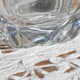 4 individual salt cellars in Daum Crystal, France