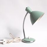 Vintage lacquered metal desk lamp