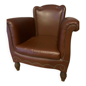 Fauteuil cuir