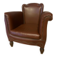 Leather armchair