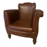 Fauteuil cuir