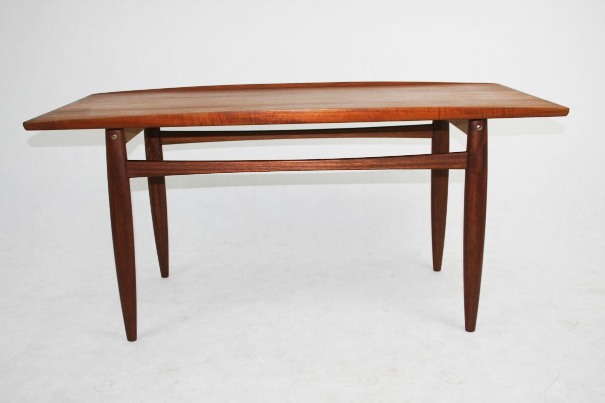 Danish teak coffee table by Grete Jalk for P. Jeppesen Mobelfabrik
