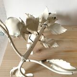 Vintage white flower lamp