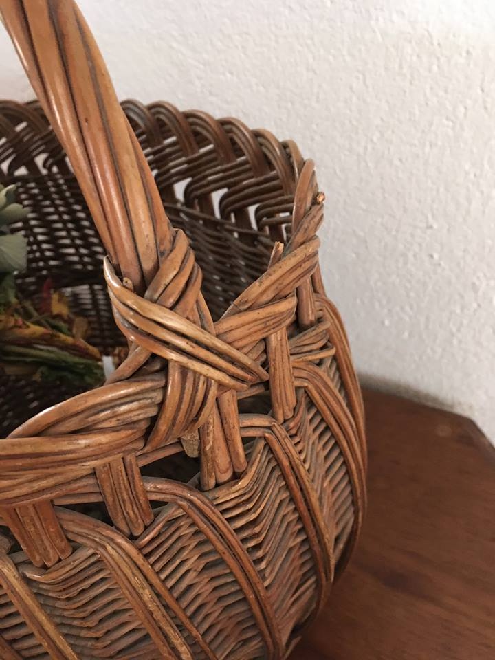 60s wicker basket