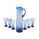 Vintage orangeade service Monica Bratt 1960s