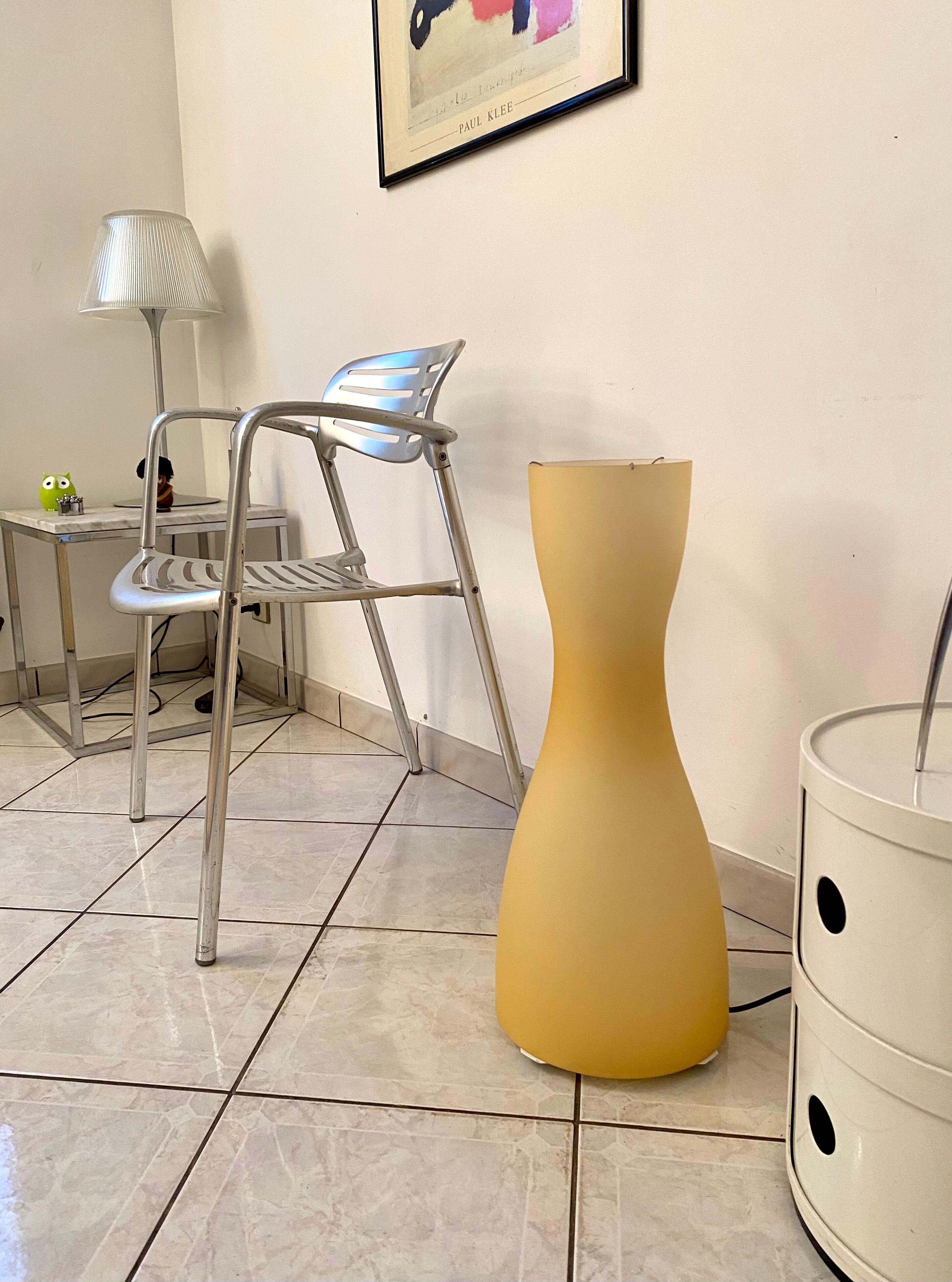 Large lamp Foscarini Dress 07 design Defne Koz & Marco Susani 1995 blown glass