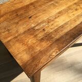 Table in solid oak, 50s
