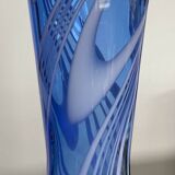 Vintage diabolo vase in glass paste