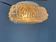 Vintage glass ceiling light, 1930s