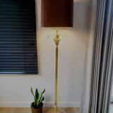 Hollywood regency vloerlamp, pineapple tree, Boulanger 1970