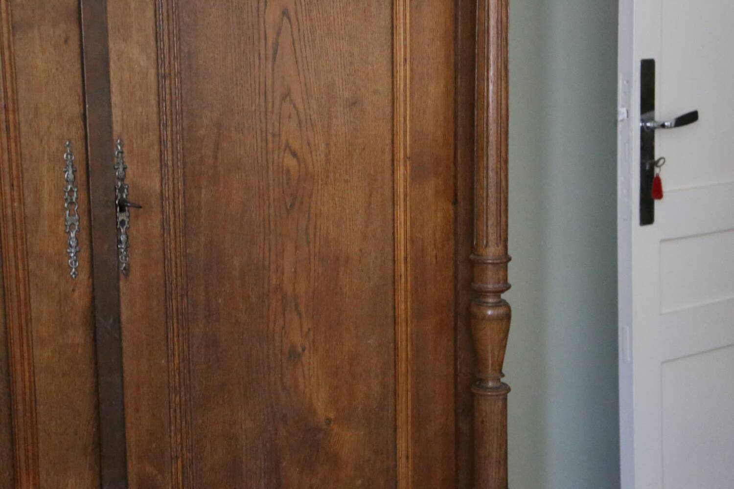 Large linen wardrobe