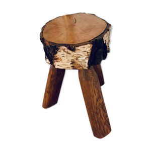 tabouret tripode scandinave