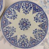 6 Gien Rouen dinner plates