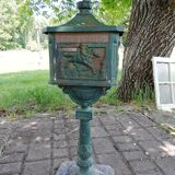 Old mailbox on foot