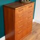 Retro Teak 1960s 2 Drawer Over 4 Chest Of Drawers By Meredew