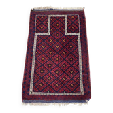 Tapis Baluch en laine noué à la main vintage, années 1970