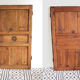 Old wooden door
