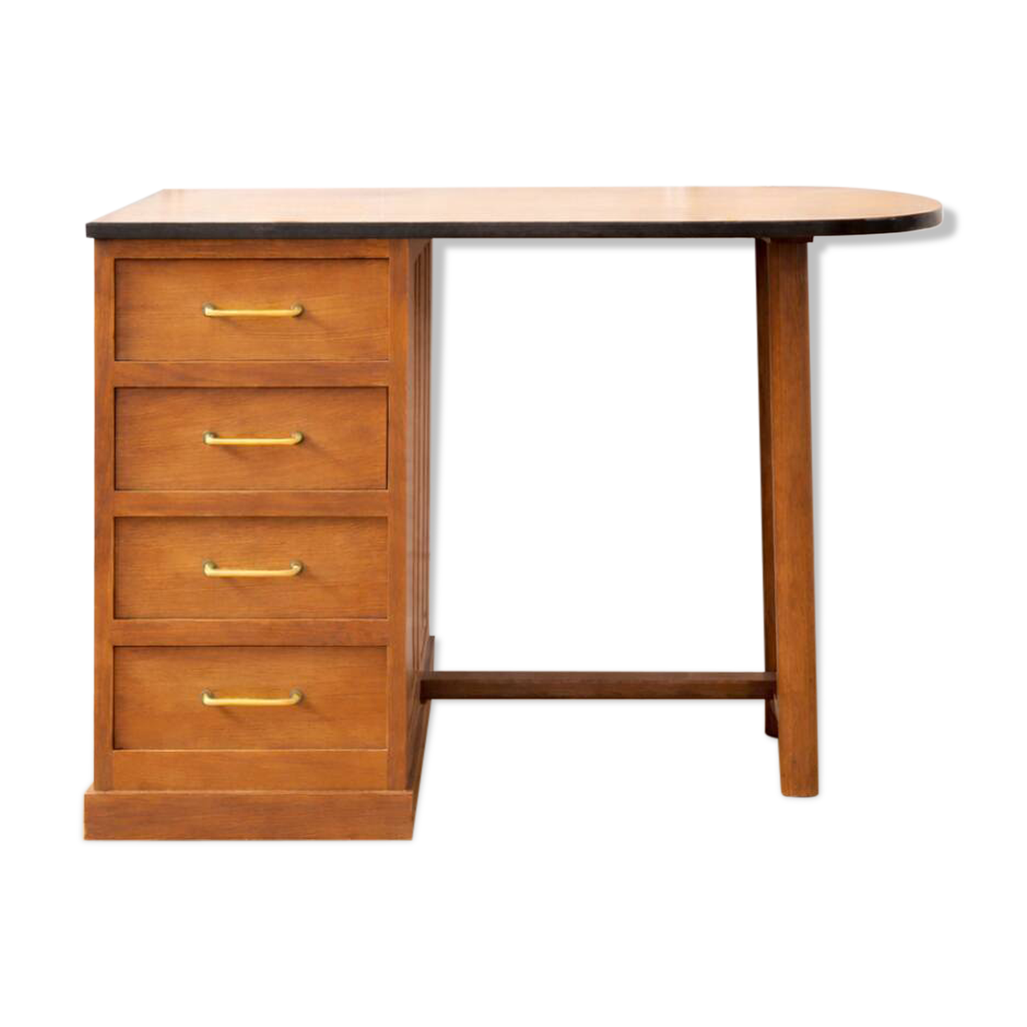 Renovated vintage reversible desk, 1950s-60s.