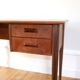 Small vintage 1960s Scandinavian teak desk