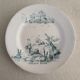 2 mismatched plates Creil-Montereau, Saint Amand