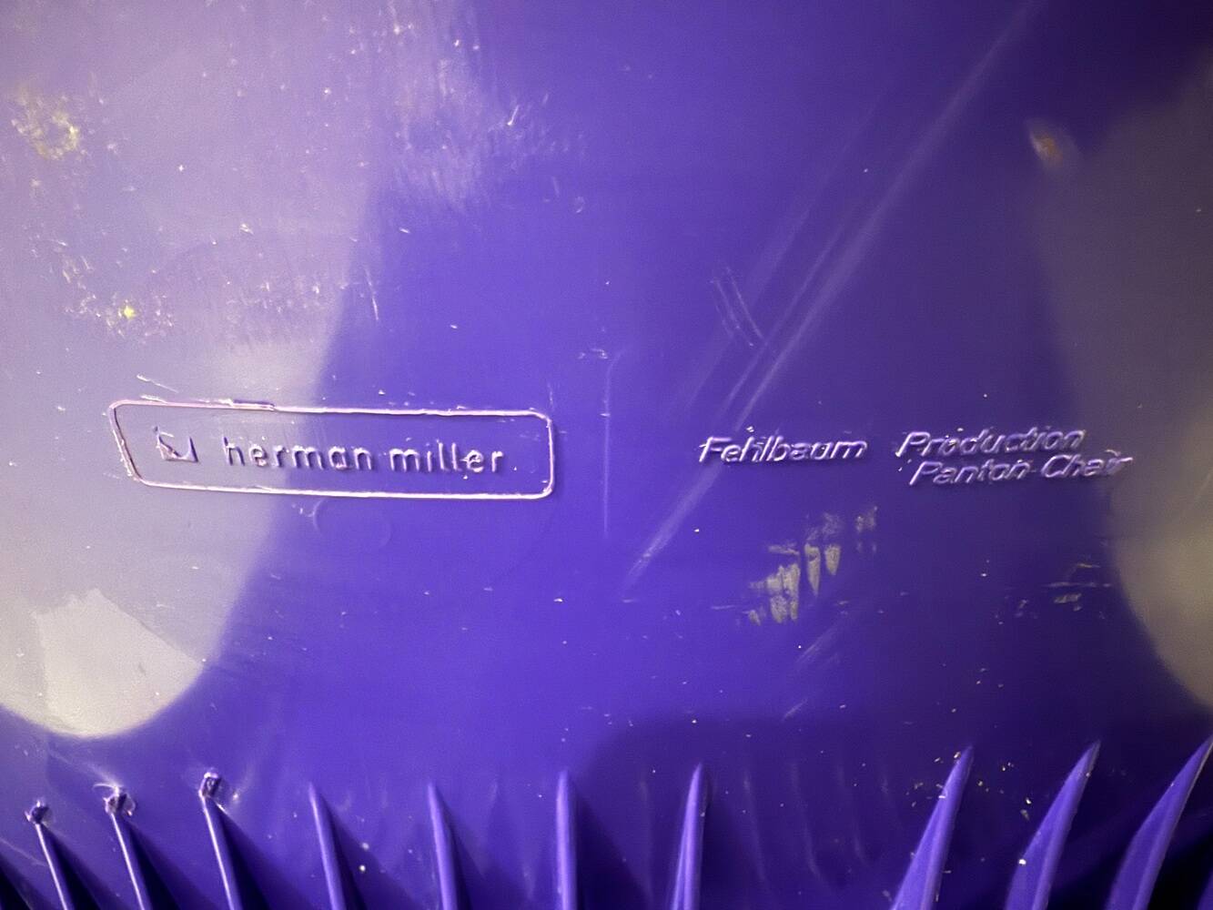 Panton chair by Verner Pantonfor  Fehlbaum/Herman Miller 1970’s