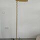 Brass floorlamp Rico and Annemarie Baltensweiler Halo 250 Stako Leuchte