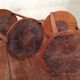 Paire de sellettes bois 1960