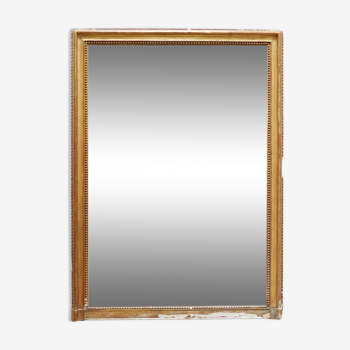 Old rectangular mirror Louis Philippe 150cm x 107cm