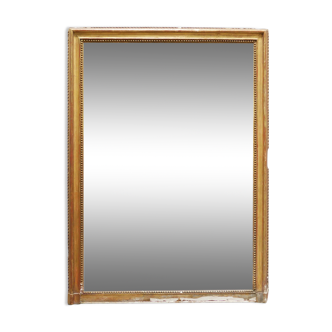Old rectangular mirror Louis Philippe 150cm x 107cm