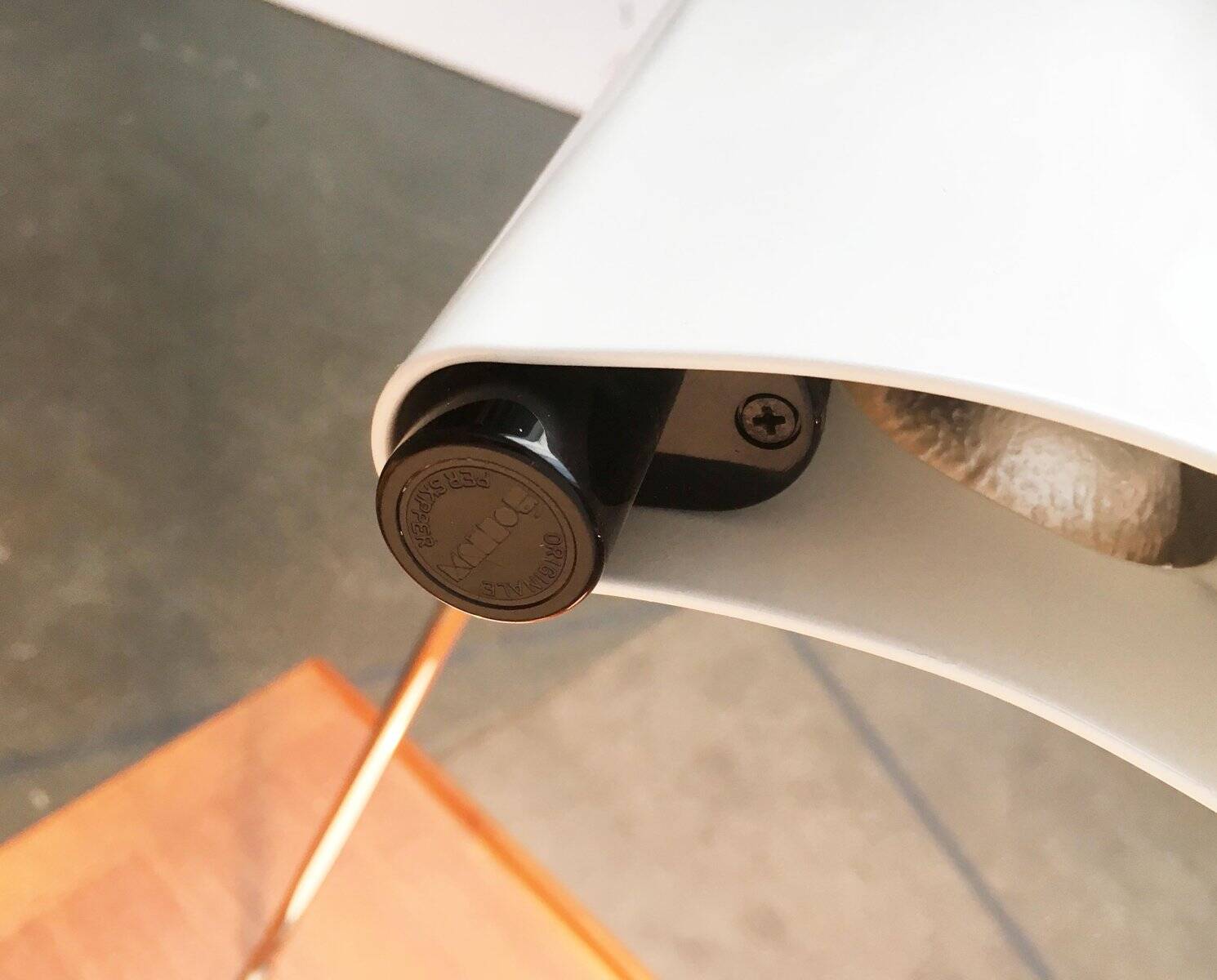 Vintage italian table lamps tegola by bruno gecchelin for blu italia, set of 2