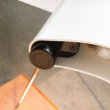 Vintage italian table lamps tegola by bruno gecchelin for blu italia, set of 2