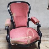 Voltaire armchair with rack and pinion XIX°