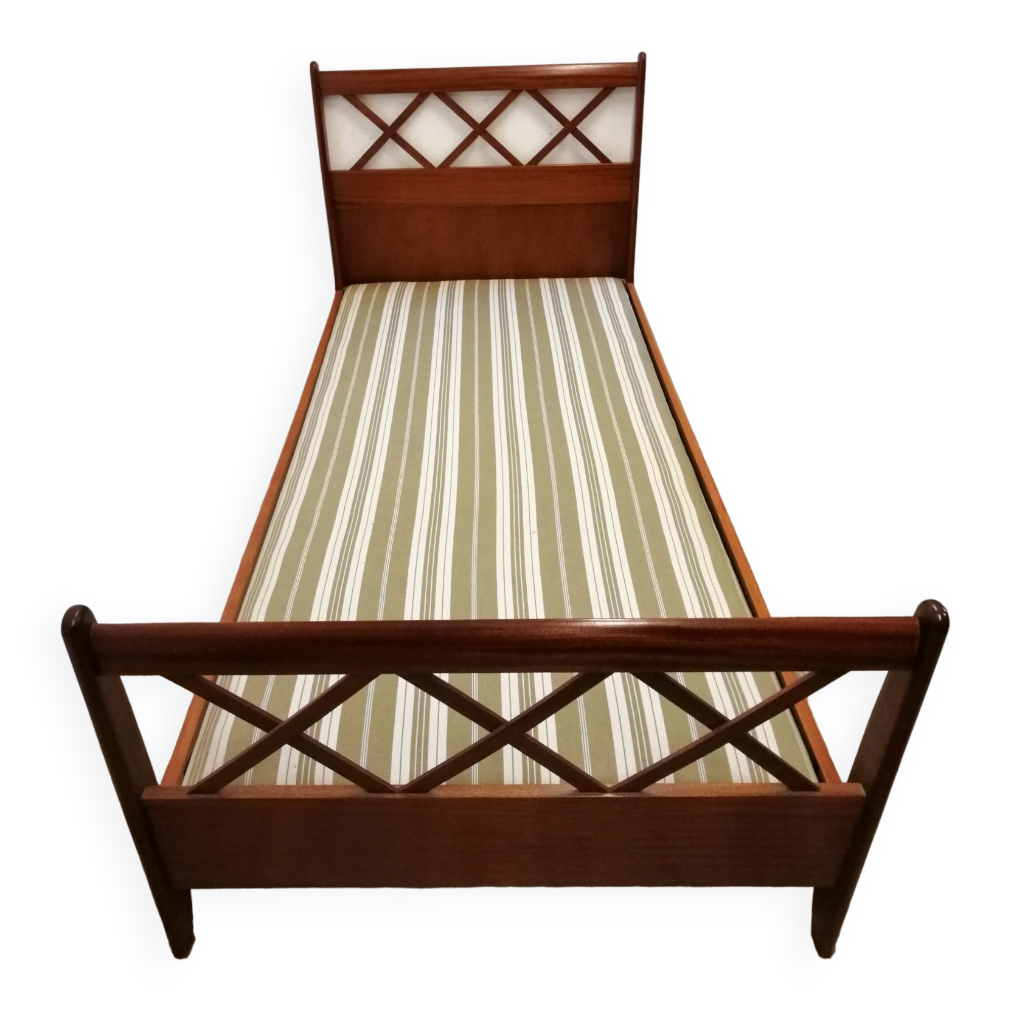Vintage Scandinavian style bed