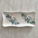Empty pocket soap dish "Floréal" iron earthenware from Lyon