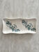 Empty pocket soap dish "Floréal" iron earthenware from Lyon