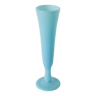 Vase en opaline bleu ciel, 1970