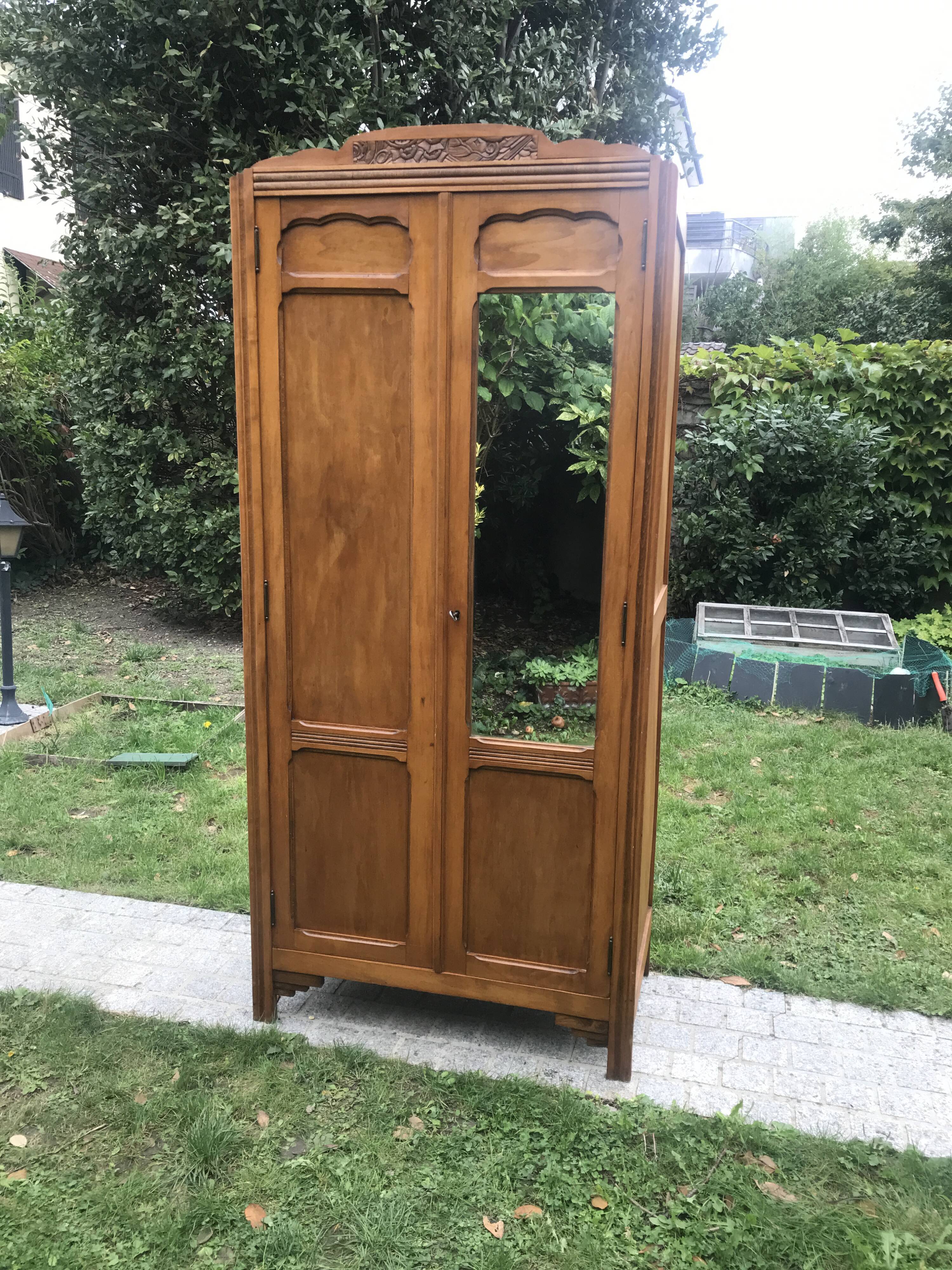 Art-deco mirror cabinet 1930/1940