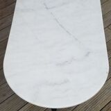Marble tray bistro table