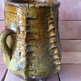 Tamegroute pottery in glazed terracotta