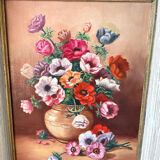 Oil on canvas, framed