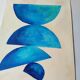 Minimalist geometric painting